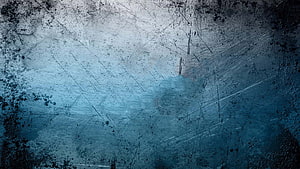 Dark Blue Scratched Metal Surface with Grunge Texture and Industrial Wear HD wallpaper