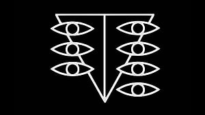 SEELE Organization Emblem from Neon Genesis Evangelion Minimalist Line Art HD wallpaper