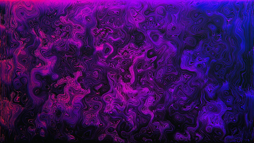 Abstract Purple and Blue Swirling Liquid Texture Background HD wallpaper