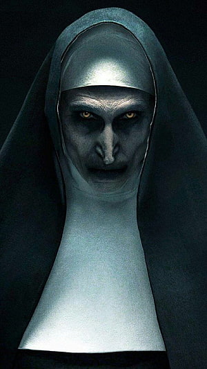 Valak The Nun From The Conjuring Universe Dark Horror Portrait HD phone wallpaper
