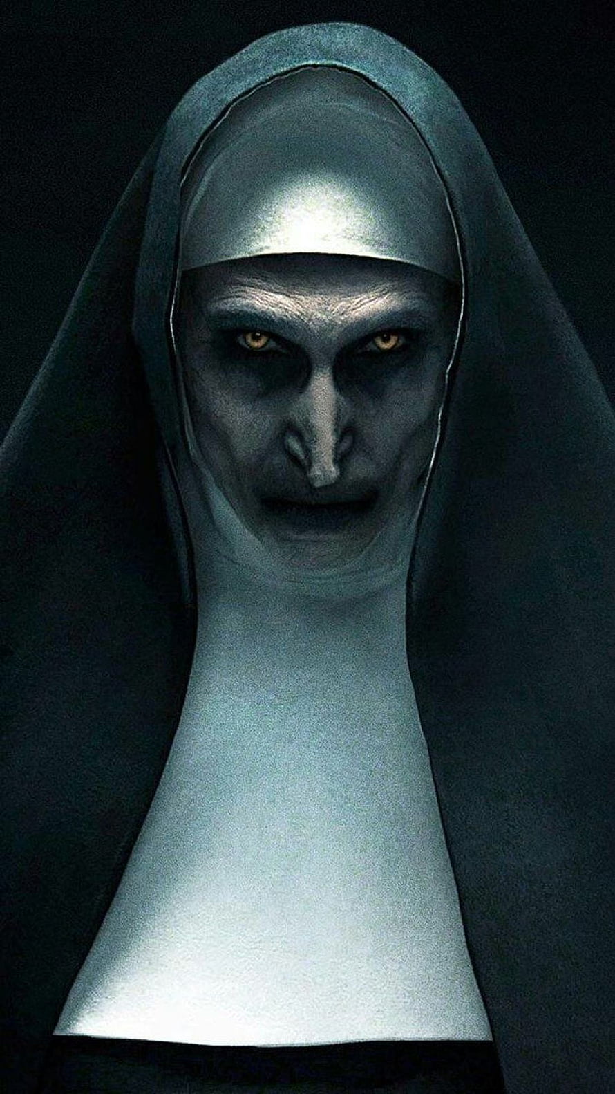 Valak The Nun From The Conjuring Universe Dark Horror Portrait HD phone wallpaper