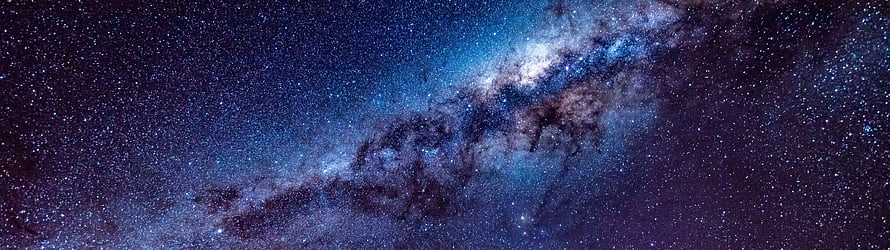 Milky Way Galaxy Core with Dense Star Fields and Dark Dust Lanes in Deep Space HD wallpaper