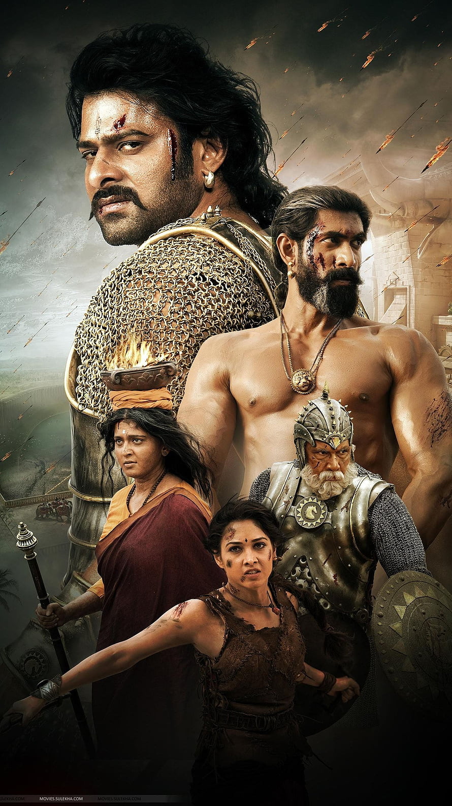 Baahubali The Beginning Epic Fantasy War Ensemble Poster HD phone wallpaper