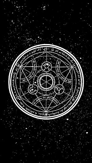 Fullmetal Alchemist Brotherhood Alchemical Circle Tattoo Design HD phone wallpaper