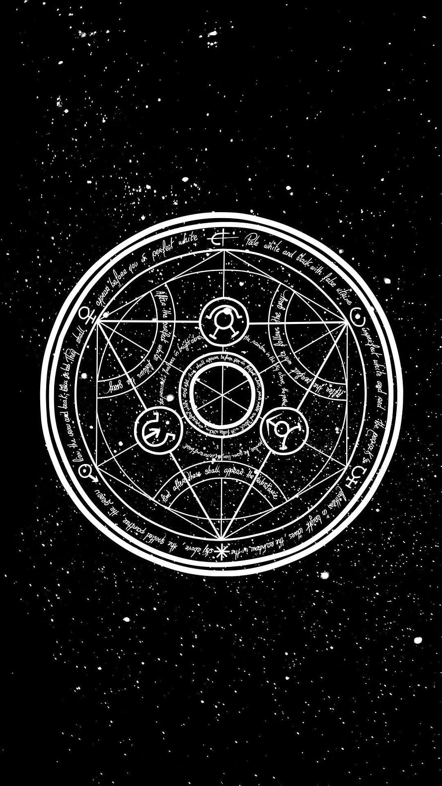 Fullmetal Alchemist Brotherhood Alchemical Circle Tattoo Design HD phone wallpaper