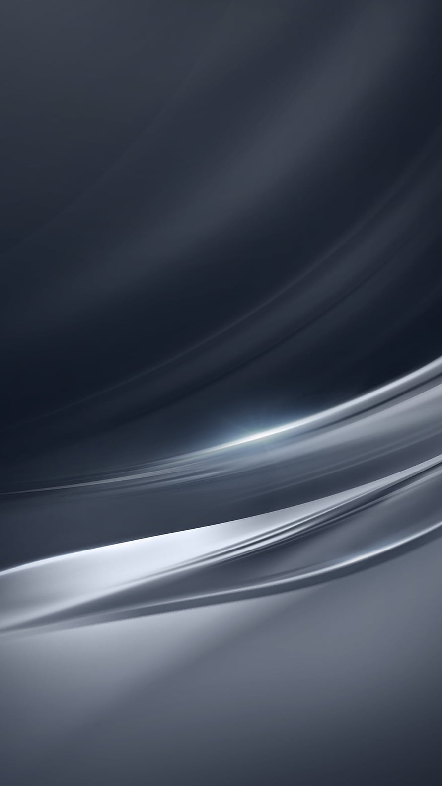 Dark Silver Abstract Flowing Light Streaks Minimalist Background HD phone wallpaper