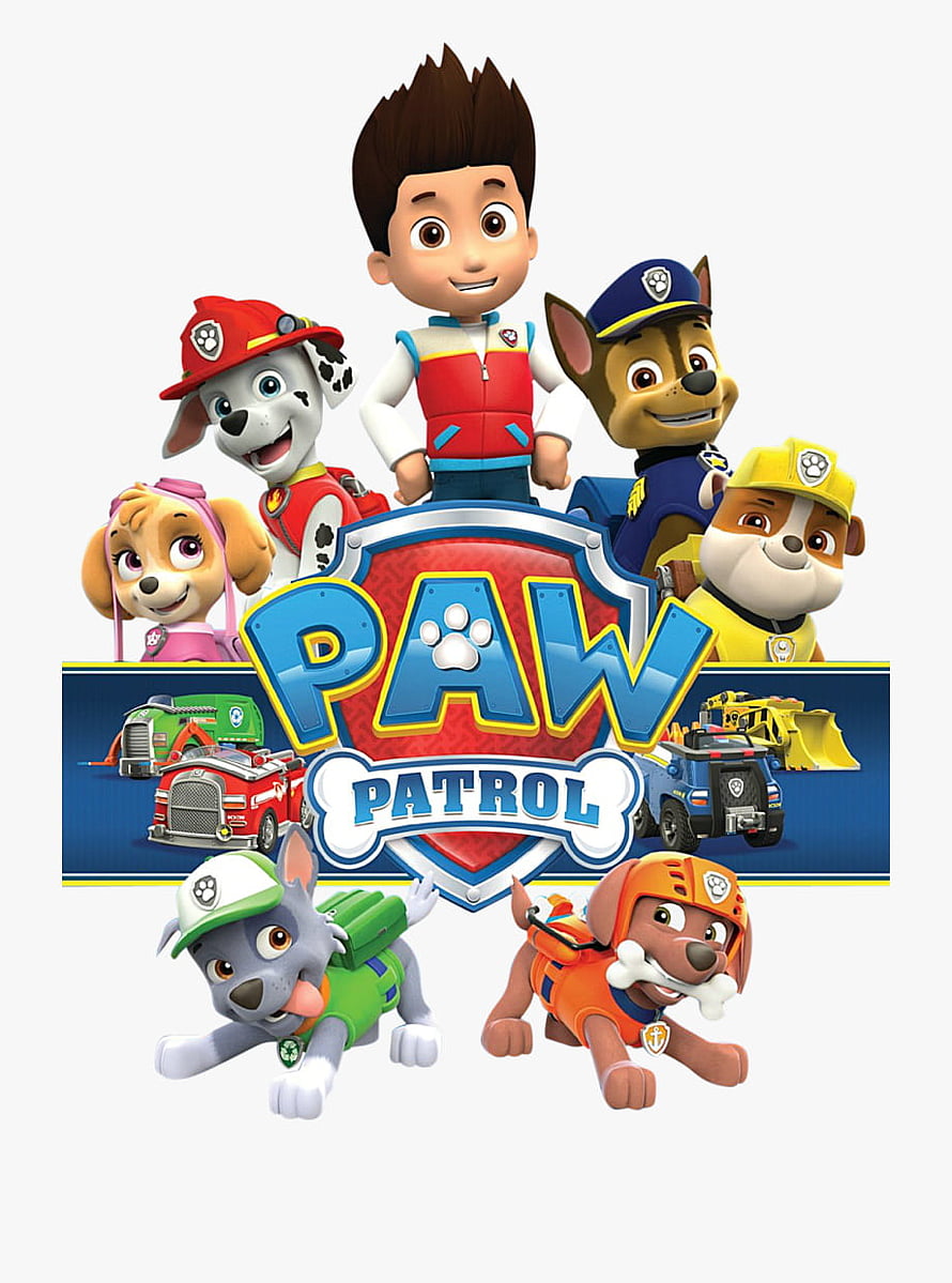 Paw Patrol Team Group Poster With Ryder And Pups HD phone wallpaper