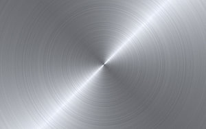 Brushed Metal Texture With Circular Grain Pattern And Diagonal Light Reflection HD wallpaper