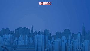 Roblox Blue City Skyline Wallpaper HD wallpaper
