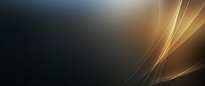 Elegant Dark Grey Abstract Background with Flowing Golden Light Streaks HD wallpaper