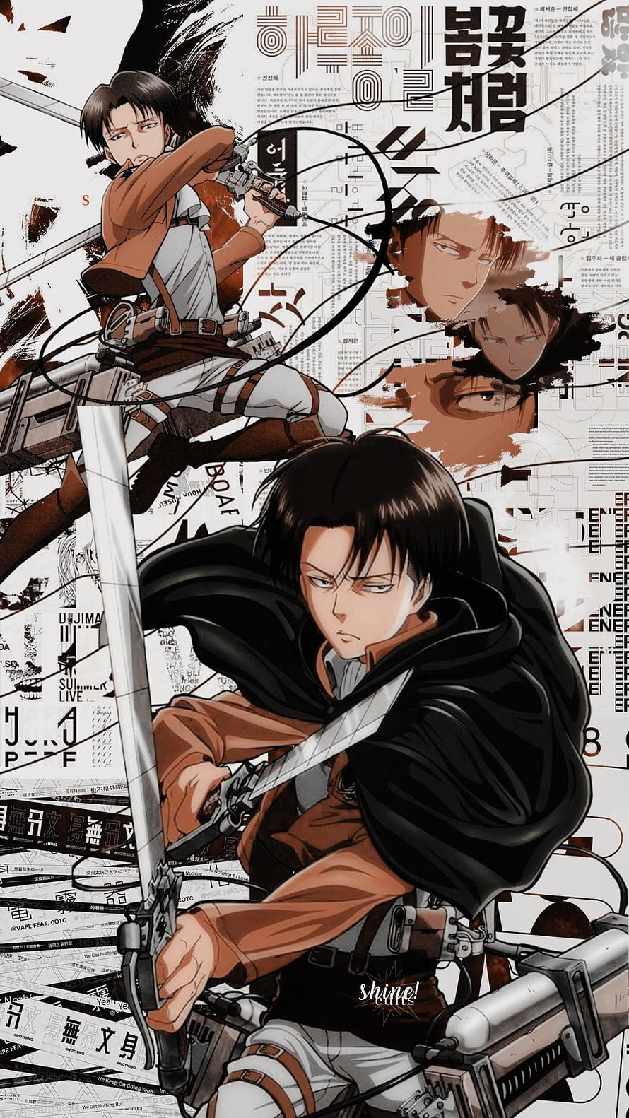 Levi Ackerman Attack on Titan Anime Character Artwork, Ackerman Aesthetic Levi Lockscreen - .idokeren, Levi Attack On Titan HD phone wallpaper