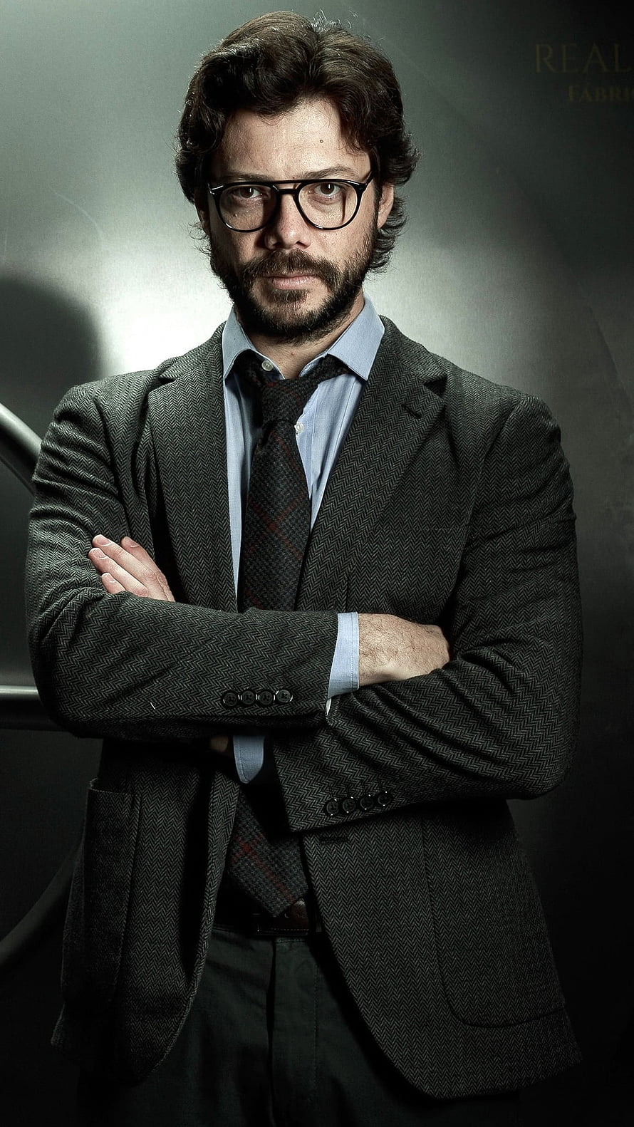 Jon Bernthal as Lalo Salamanca in Breaking Bad and El Camino wearing a suit and glasses, The professor, money heist HD phone wallpaper