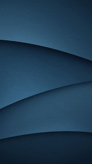 Abstract Blue Gradient Waves Wallpaper HD phone wallpaper