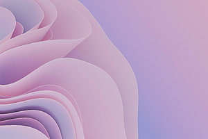 Abstract 3D Pink and Purple Wavy Layers Wallpaper HD wallpaper