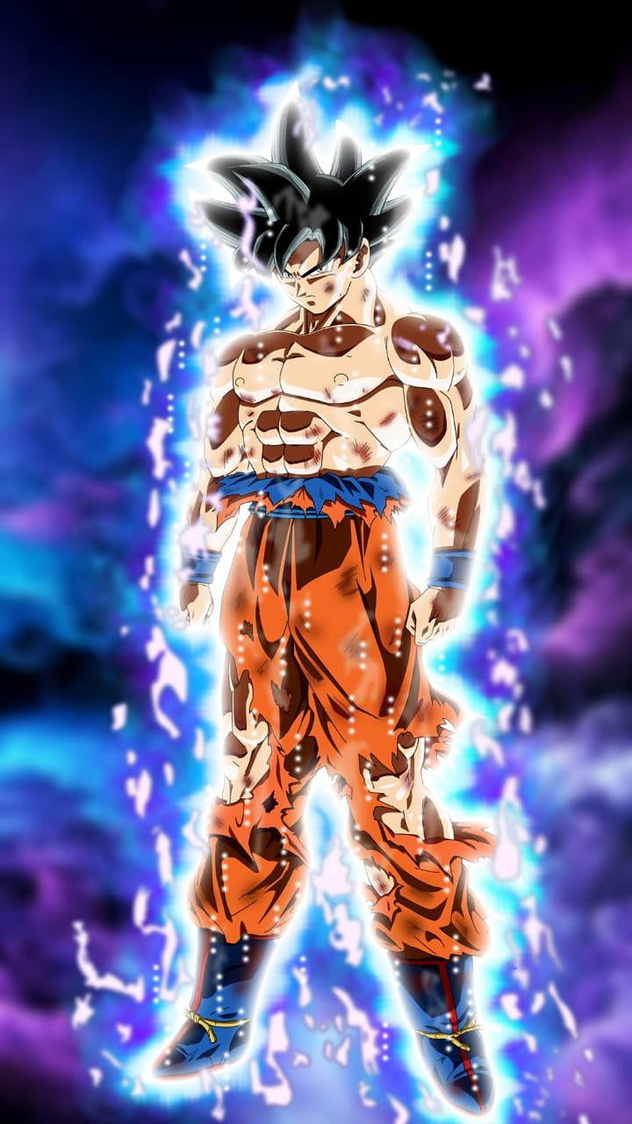Goku Ultra Instinct Sign Anime Wallpaper HD phone wallpaper