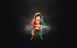 Monkey D. Luffy One Piece Anime Character Wallpaper HD wallpaper