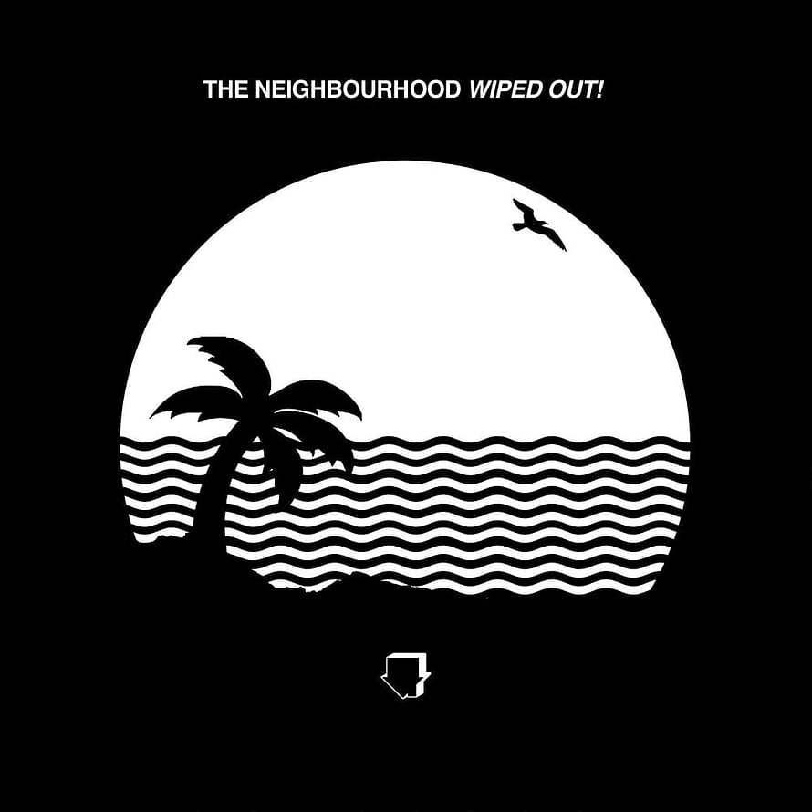 The Neighbourhood Wiped Out Album Artwork Tropical Sunset Silhouette HD phone wallpaper