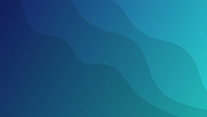 Smooth Teal and Blue Abstract Gradient with Flowing Wave Layers HD wallpaper