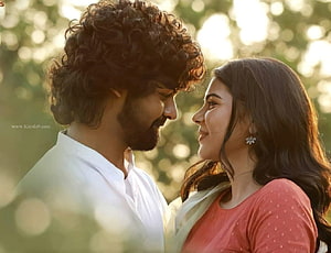 Dulquer Salmaan and Nazriya Nazim romantic couple still from the movie Premam, Hridayam Movie Stills, And Hridayam Posters HD wallpaper