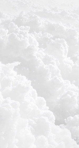 Serene White Clouds Filling The Sky - Minimalist Nature Background HD phone wallpaper