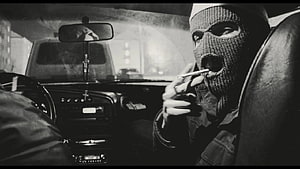 Black and white photo of a masked man smoking a cigarette inside a car, Thug Life ideas in 2021. thug life, gang culture, gangsta style, Gangster Gang HD wallpaper