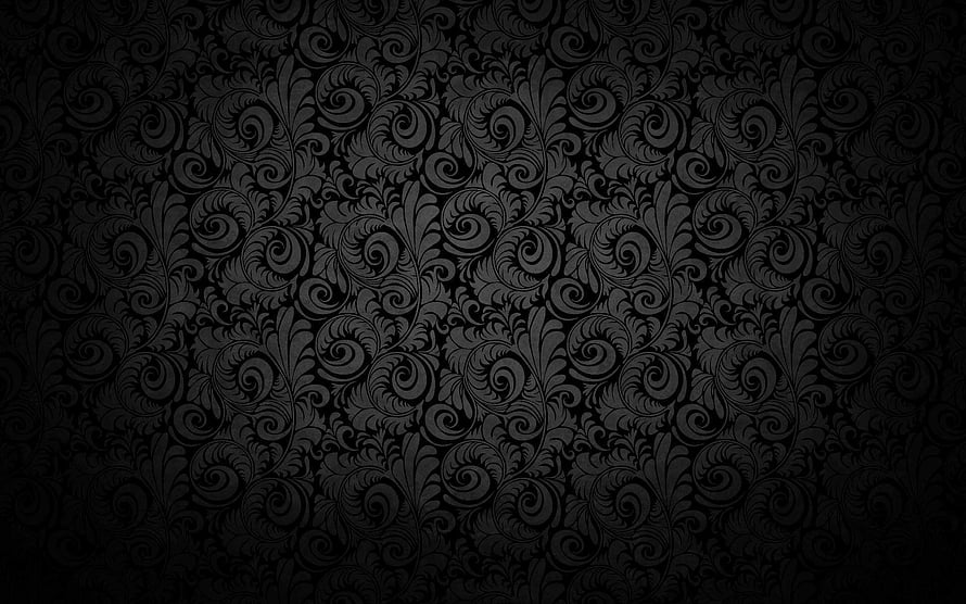 Dark Gothic Damask Wallpaper With Elegant Floral Scrollwork And Vintage Baroque Texture HD wallpaper