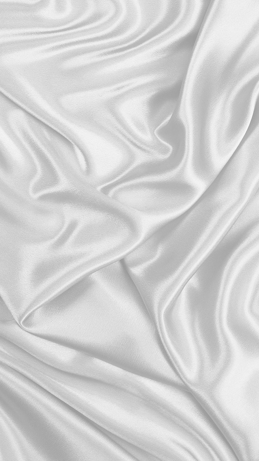 Elegant White Satin Fabric with Soft Flowing Folds and Lustrous Sheen HD phone wallpaper