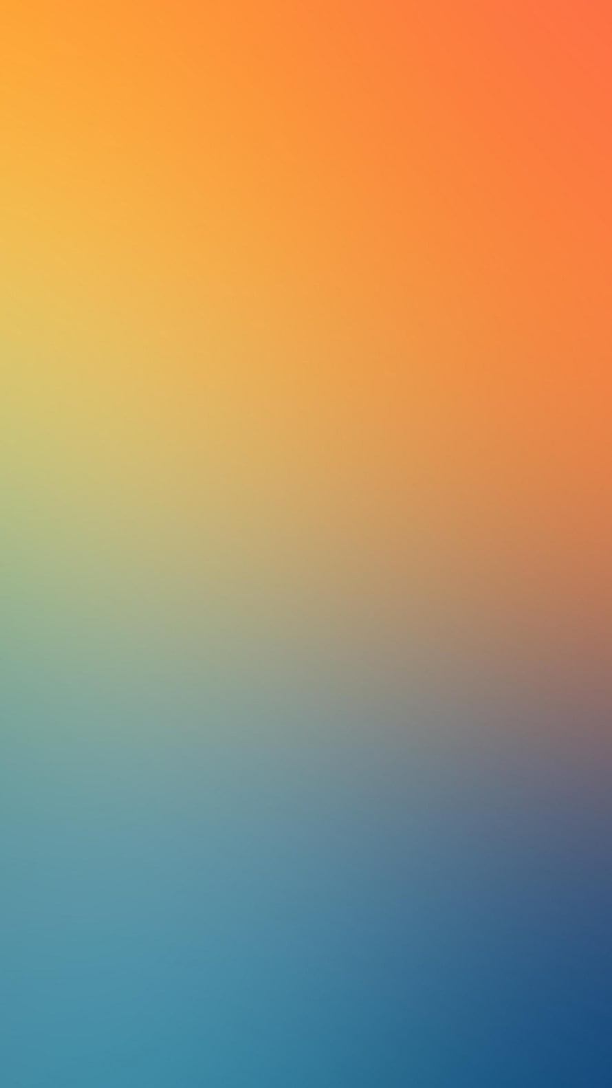 Abstract Gradient Background With Smooth Orange Yellow And Blue Color Transitions HD phone wallpaper