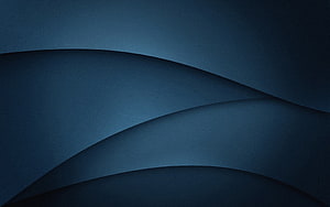 Abstract Dark Blue Curved Waves Wallpaper HD wallpaper