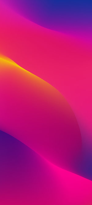 Vibrant Pink and Purple Gradient Abstract Wallpaper with Smooth Curves HD phone wallpaper