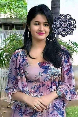 Young Woman in Floral Dress with Hoop Earrings and Garden Background, Indian Desi Beautiful Girl, Indian Beauty HD phone wallpaper
