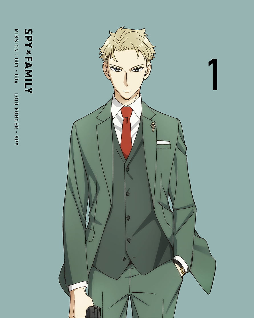 Loid Forger in Green Suit from Spy x Family Anime Character Art HD phone wallpaper