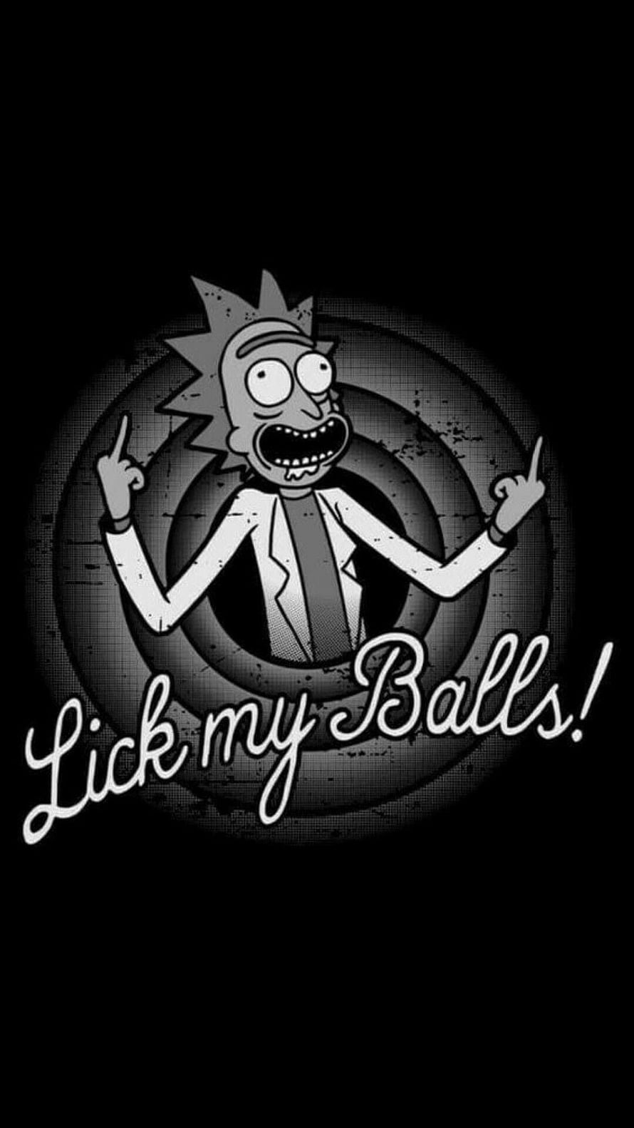 Rick Sanchez Rick and Morty Black and White Grunge Style Wallpaper HD phone wallpaper