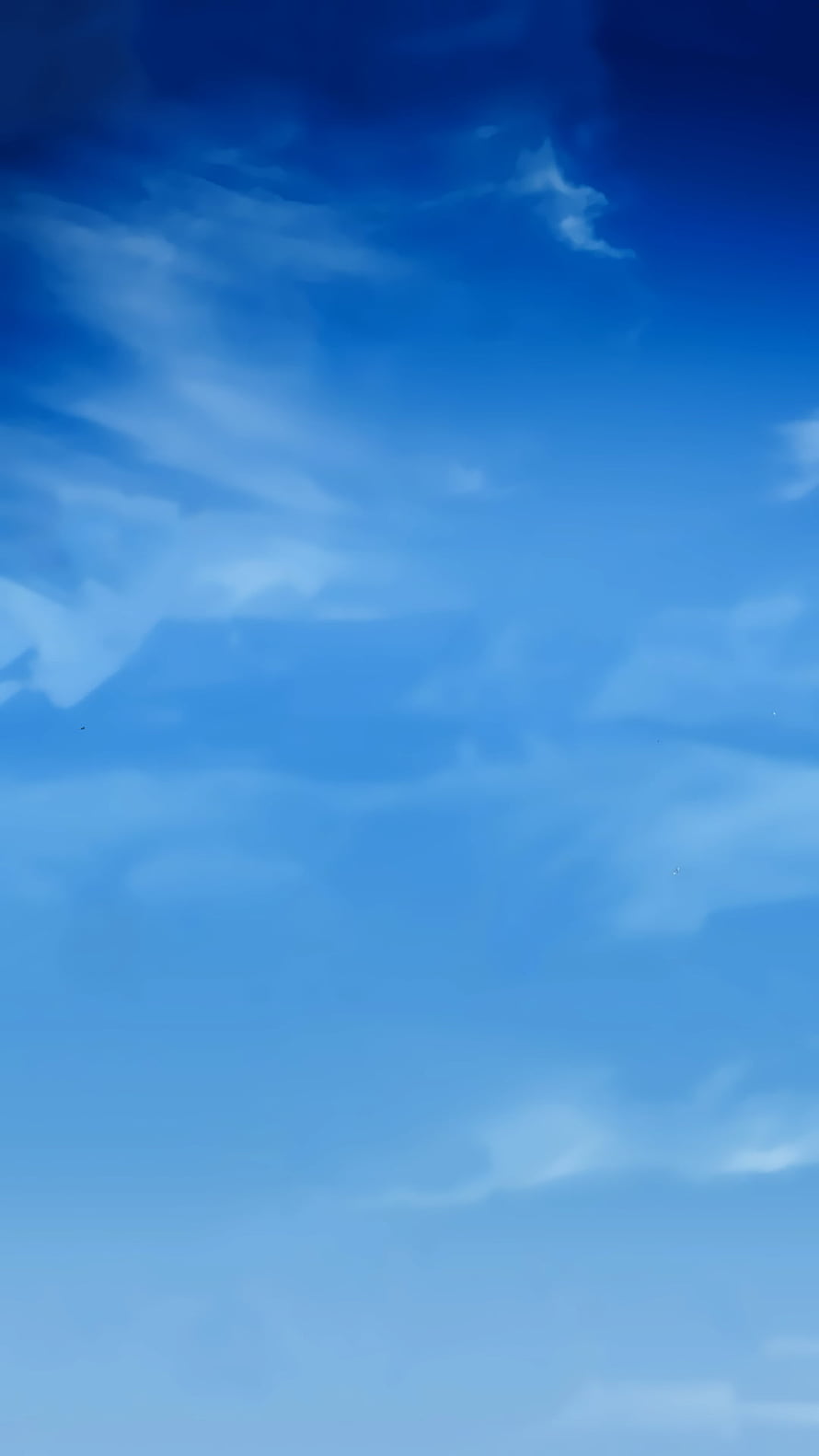 Serene Blue Sky With Soft White Clouds For Desktop Background HD phone wallpaper