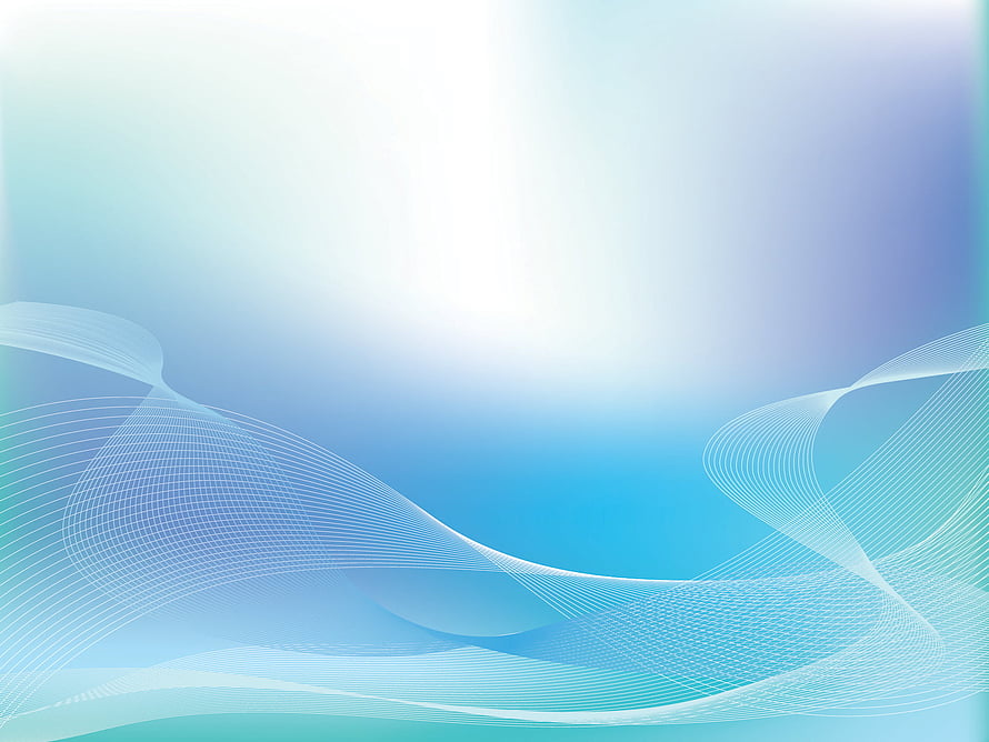 Abstract Blue Wave Background With Flowing White Lines And Soft Gradient HD wallpaper