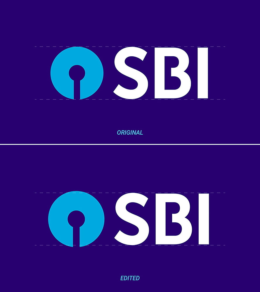 SBI Bank Corporate Logo Design Comparison on Deep Purple Background HD phone wallpaper