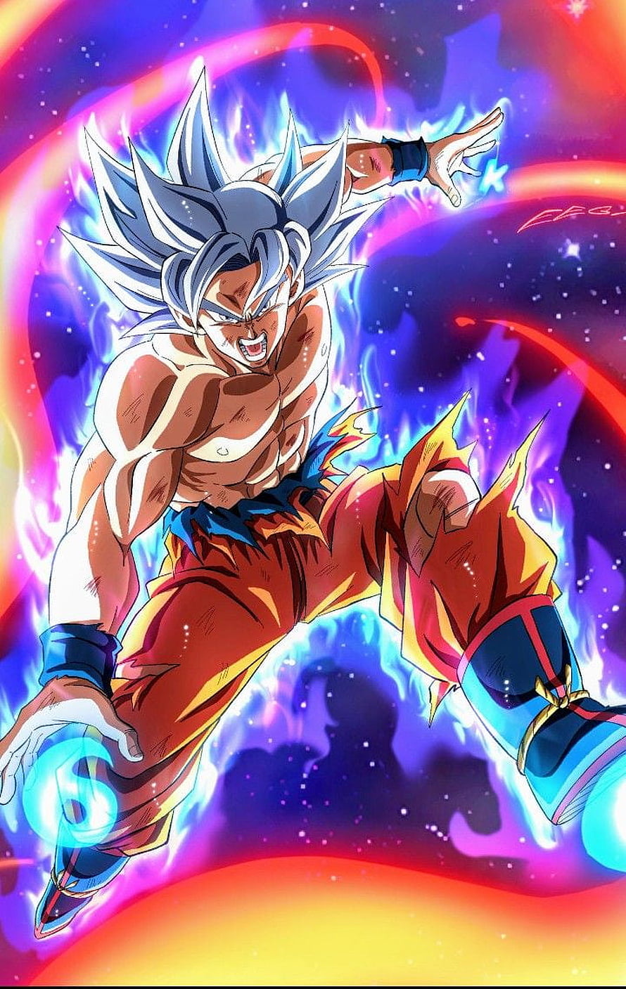 Goku Ultra Instinct Dragon Ball Super Anime Wallpaper HD phone wallpaper