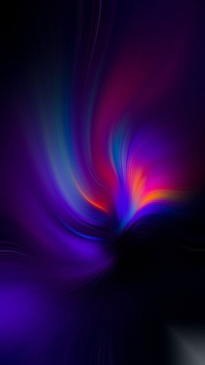 Abstract Swirling Neon Light Streaks in Purple Blue and Red HD phone wallpaper