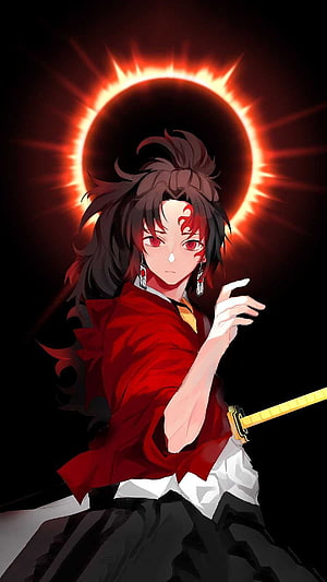 Muzan Kibutsuji Demon Slayer Anime Wallpaper HD phone wallpaper