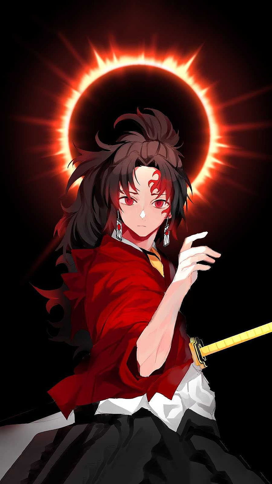Muzan Kibutsuji Demon Slayer Anime Wallpaper HD phone wallpaper