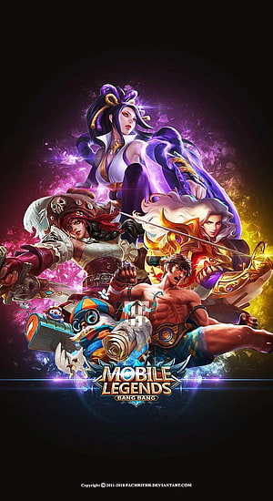 Mobile Legends Bang Bang Hero Ensemble Fantasy Artwork HD phone wallpaper