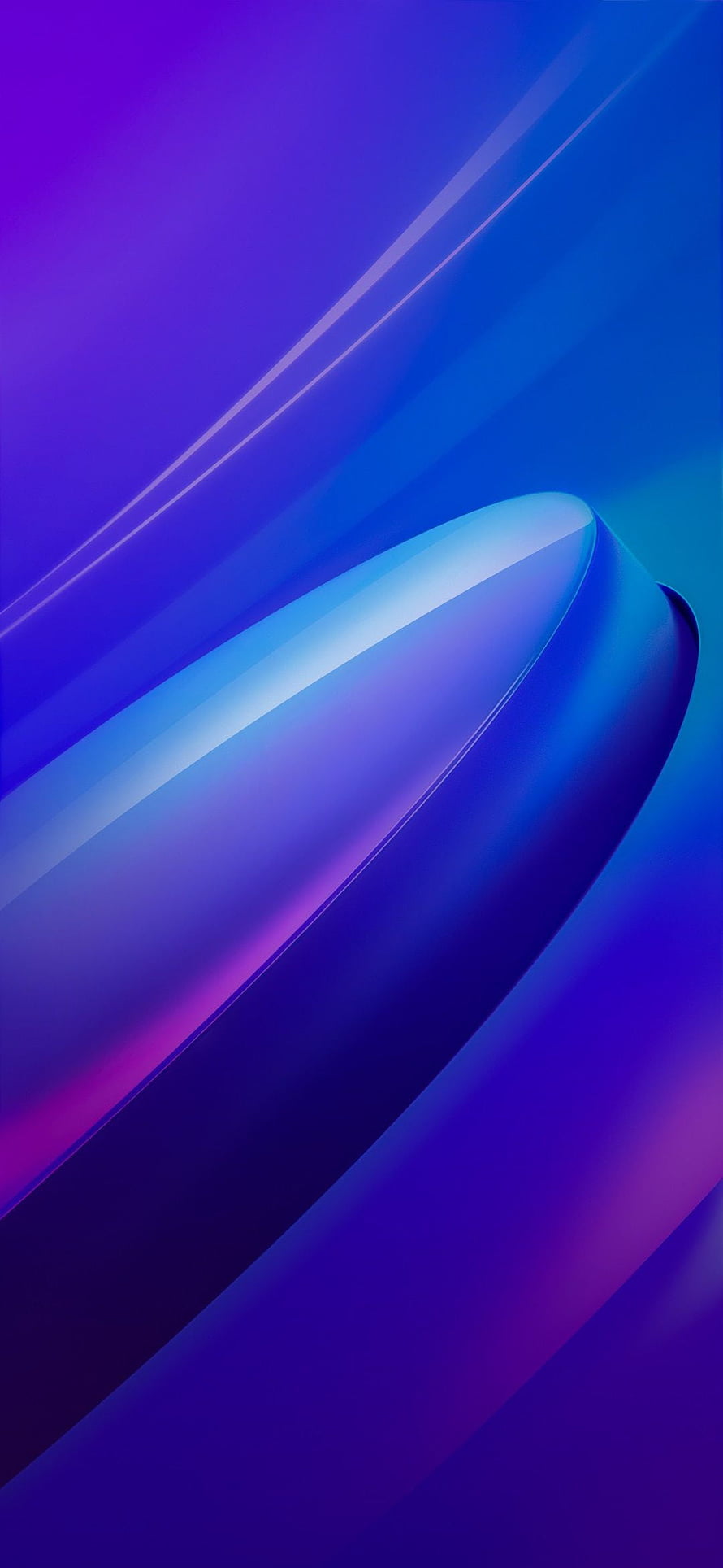 Sleek Vivo iQOO Neo 3 Smartphone with Vibrant Blue and Purple Gradient Abstract Design HD phone wallpaper