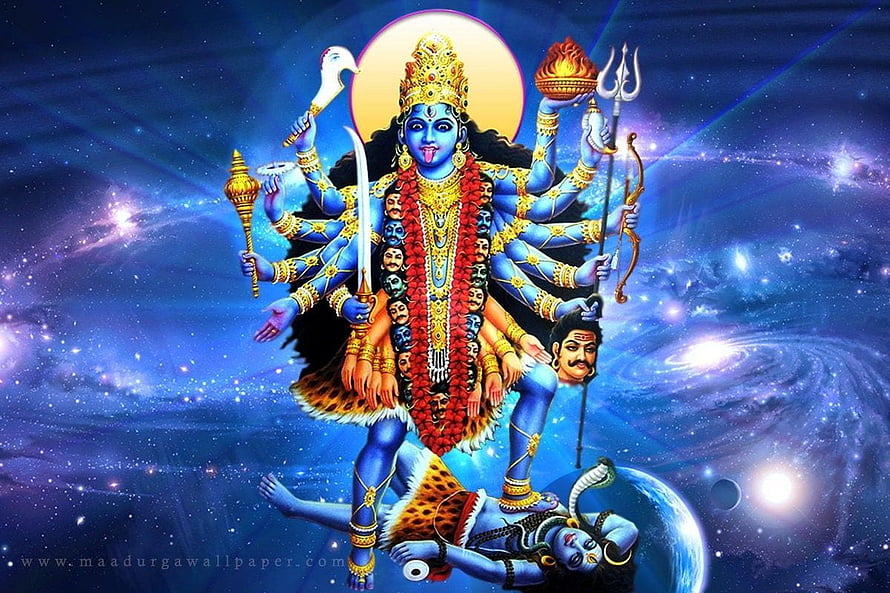 Lord Shiva Bholenath Wallpaper with Cosmic Galaxy Background HD wallpaper