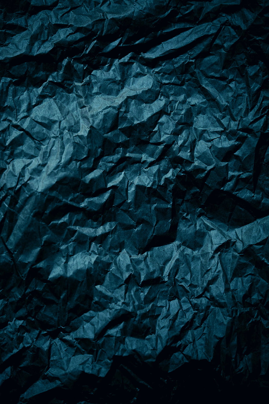 Dark Blue Crumpled Paper Texture Background HD phone wallpaper