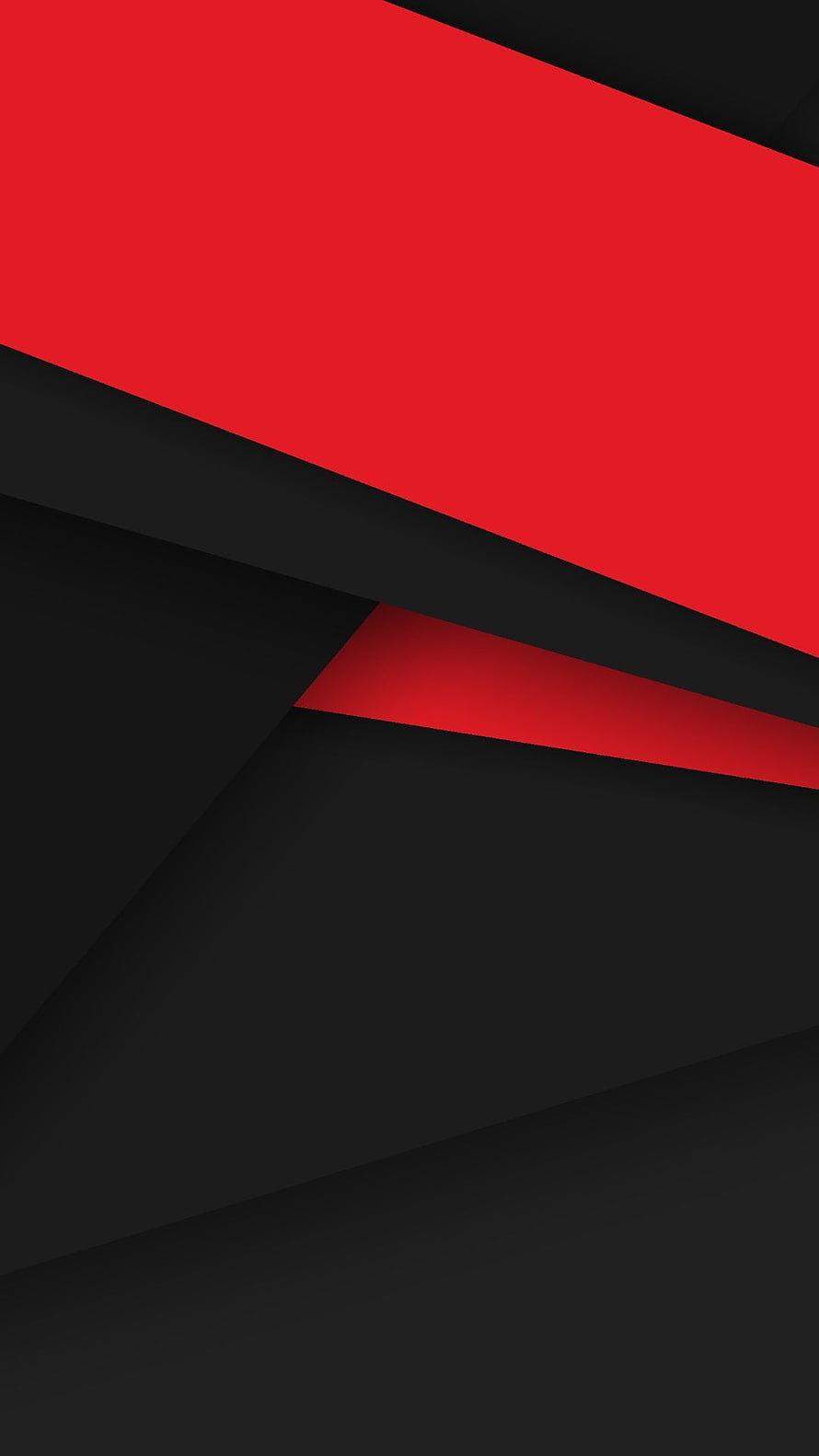 Bold Black and Red Geometric Abstract Minimalist Design HD phone wallpaper