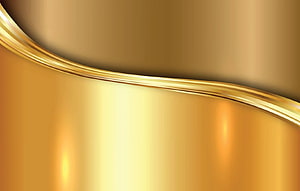 Elegant Gold Metallic Gradient with Curved Brushed Texture and Glossy Highlights HD wallpaper