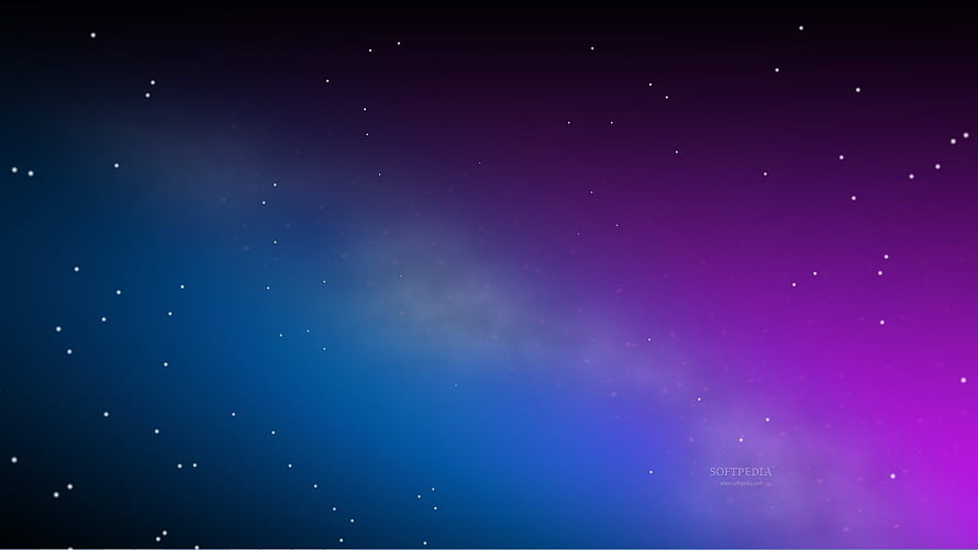 Vibrant Blue and Purple Galaxy Nebula Starfield Space Background HD wallpaper