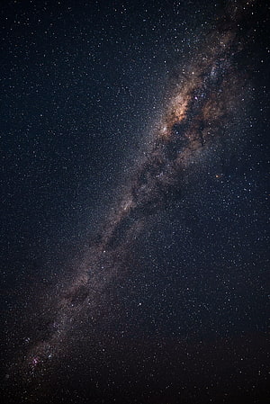 Stunning Milky Way Galaxy Core Night Sky Photography Wallpaper HD phone wallpaper