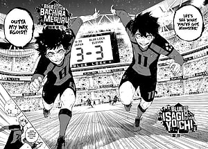 Blue Lock Isagi Yoichi and Bachira Meguru Running Together Manga Panel, Blue Lock Chapter 141 Manga Online. MangaTown.buzz HD wallpaper