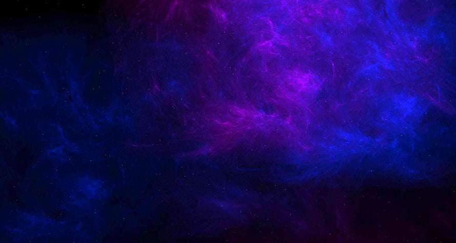 Vibrant Purple and Blue Cosmic Nebula Space Background HD wallpaper